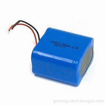 Cylindrical Lithium-ion Rechargeable Battery Pack with 10.8V or 2,800mAh Capacity
